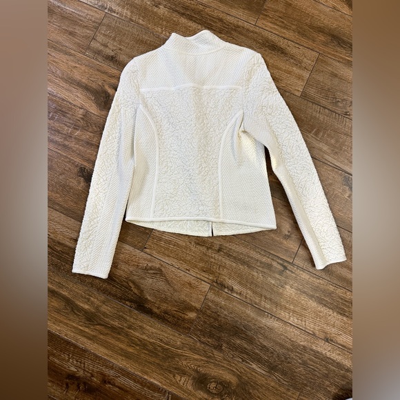 Anthropologie XS Birte Textured Knit Moto Jacket Anthropologie Moth - Picture 4 of 4